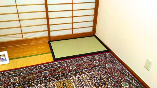 仏壇を置く畳