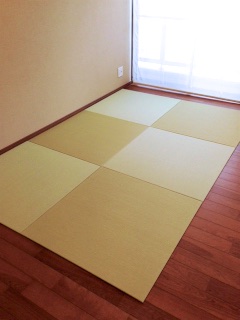 床暖房フローリングの部屋用の畳