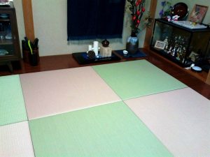 和室の畳を取り払ってフローリングにリフォームし、数年経って畳が恋しくなったというお客様
