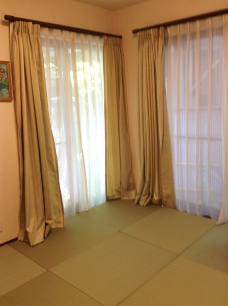 セキスイ美草　校倉を使用して製作した畳を敷いたお客様事例です