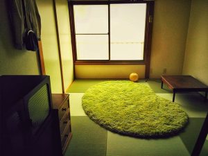 昭和の雰囲気漂うアパートに琉球畳【レトロモダン】