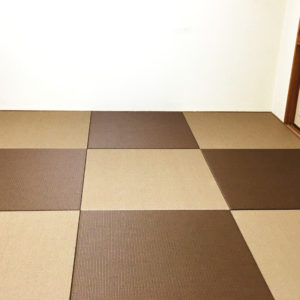 マンションの6畳和室をカラー琉球畳に自分で入れ替える[ DIYたたみ]