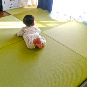 置き畳と赤ちゃん