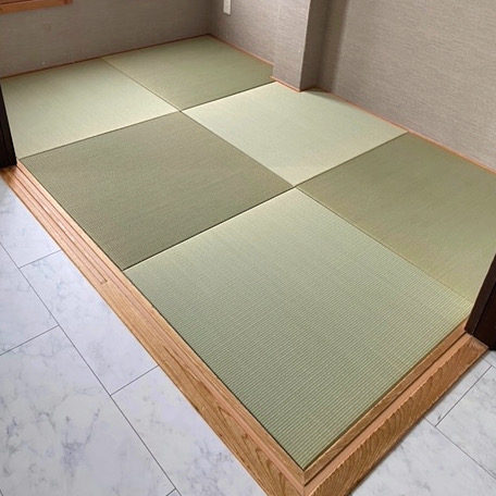 畳スペースに琉球畳