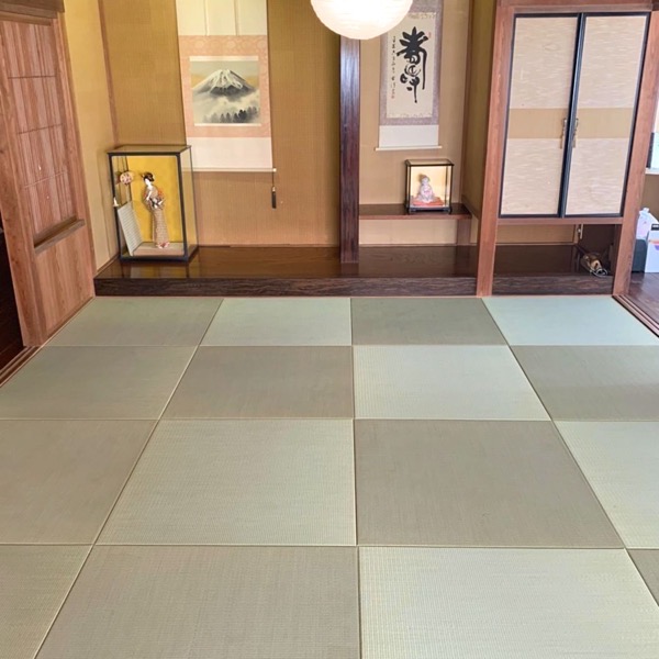 離島にある琉球畳の和室
