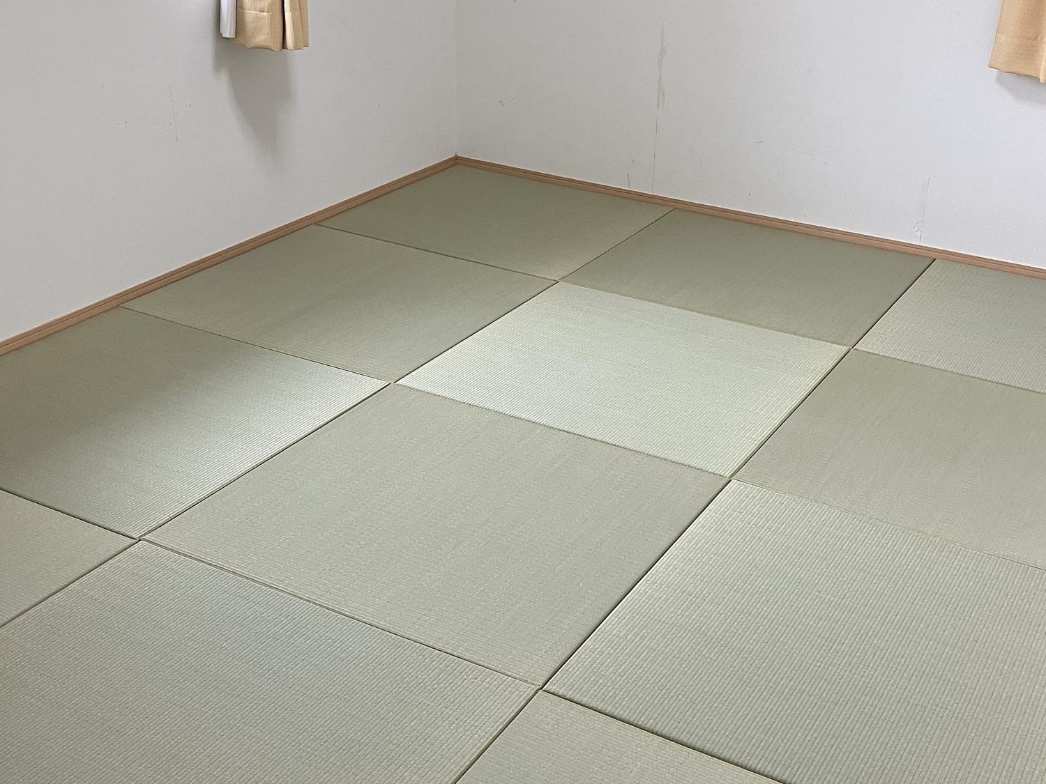 10年使用した置き畳から天然い草の琉球畳へDIYで入れ替え